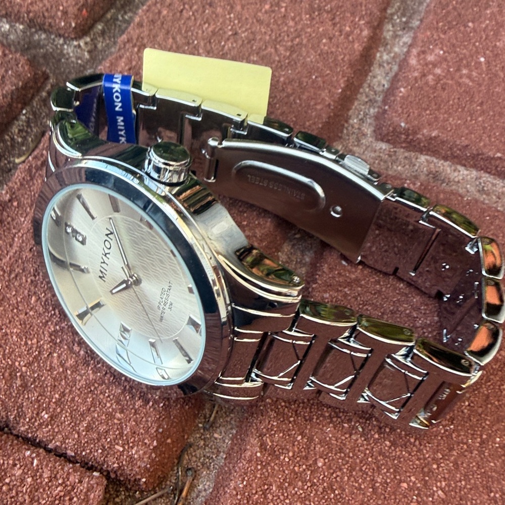 #99 Miykon Silver Watch - Picture 2 of 3
